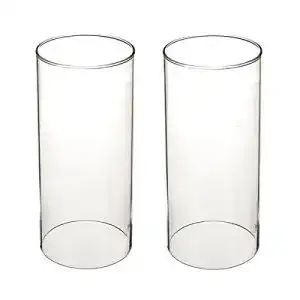 Glaszylinder ohne Boden für Kerzen Hurrikan Kerzenhalter