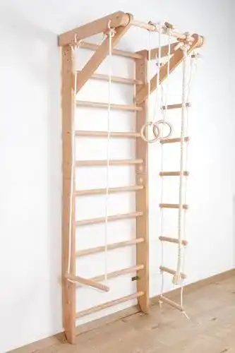 Sprossenwand für Erwachsene und Kinder Klettergerüst und Turnwand