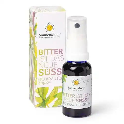 SonnenMoor Bio Bitterstoff-Spray für natürliche Kontrolle des Süßhungers