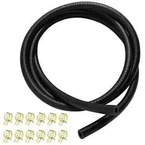 Benzinschlauch Gentpovth 2 Meter Set mit Schlauchschellen für Kraftstoffe