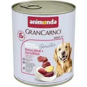 Animonda Nassfutter für Hunde GranCarno Adult Sensitiv Rind