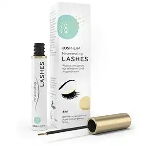 Wimpernserum ohne Hormone von Cosphera – Neverending Lashes
