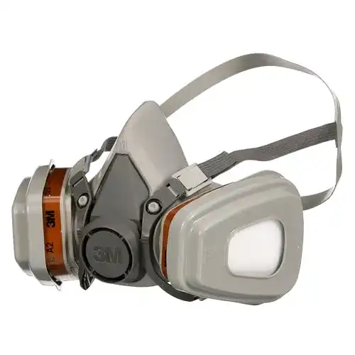 3M Unisex Maske 6002 für Farbspritzarbeiten, A2P2 Schutz