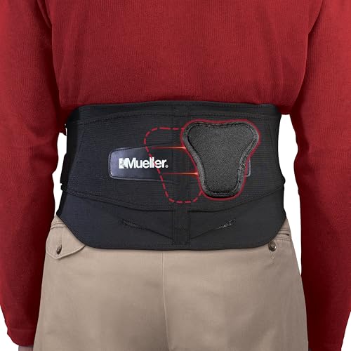 Rückenbandage mit Pelotte von Mueller für Lumbalbereich