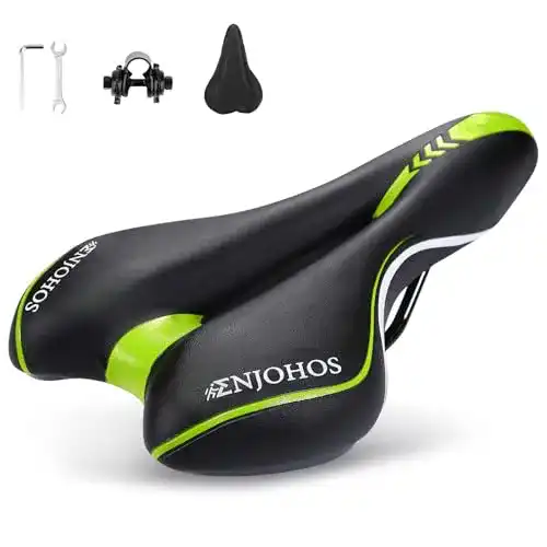 ENJOHOS Fahrradsattel für Rennräder, wasserdichter Fahrradsitz