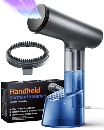 Dampfglätter Steamer für Reisen Kompaktes Mini Bügeleisen mit 300 ml Tank