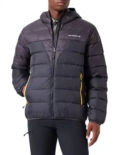 Daunenjacke Herren Jack Wolfskin Tundra Hoody in Phantom