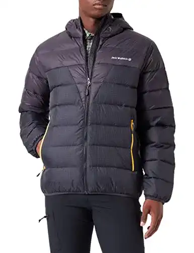 Daunenjacke Herren Jack Wolfskin Tundra Hoody in Phantom