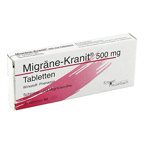 Migräne Tabletten Krewel Meuselbach GmbH Migräne Kravit 500 mg