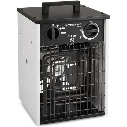 Trotec Elektro Heizlüfter TDS 20 Heizleistung und Funktionen