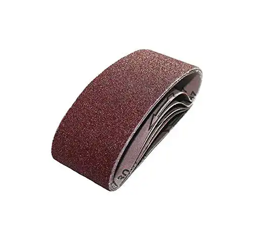Schleifband Tooltech K 80 für Bandschleifer 75x533mm, 10 Stück