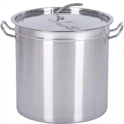 Gastronomie Kochtopf 20 Liter aus Edelstahl für große Küchen