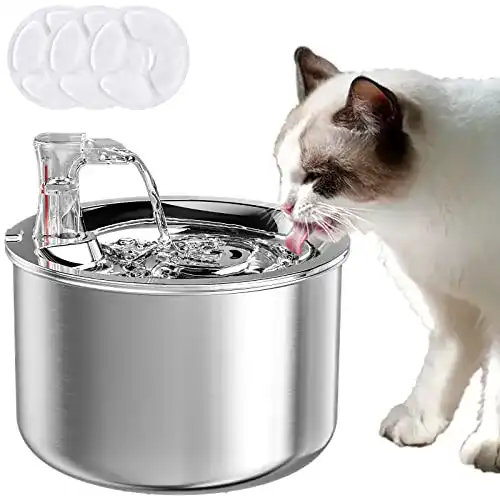 Katzenbrunnen Permust Trinkbrunnen für Katzen und Hunde 2L