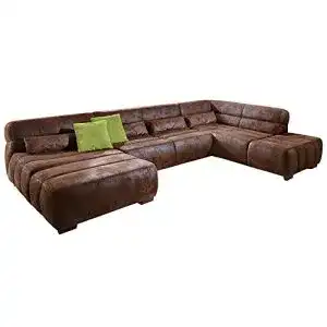 Wohnlandschaft Cavadore Scoutano in U-Form, XXL-Couch für Wohnräume