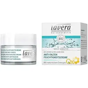 Lavera Gesichtscreme Basis Sensitiv Anti-Falten mit Q10