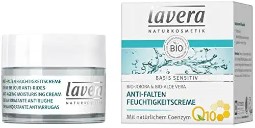 Lavera Gesichtscreme Basis Sensitiv Anti-Falten mit Q10