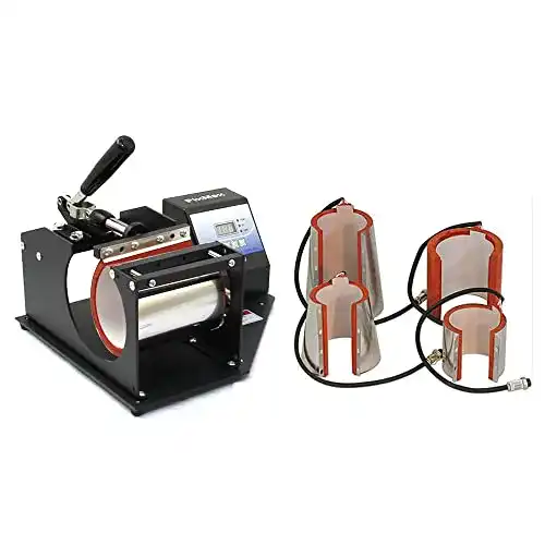 Tassenpresse Pixmax 5 in 1 für Sublimationsdruck