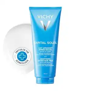 Vichy Capital Soleil After Sun Pflege-Milch mit Hyaluron, 300 ml