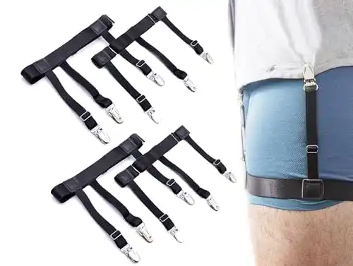 Hemdhalter Stay Gent 2 Paar (4 Stück) für Herren