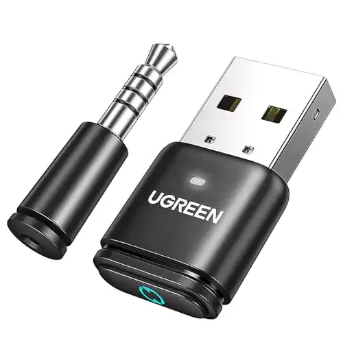 Nintendo Switch Bluetooth Adapter Ugreen aptX 5.3 USB Audio für PS4 und PS5