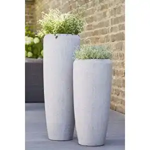 Pflanzkübel aus Fiberglas von Klocke Modern und wetterbeständig