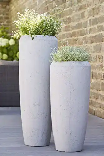 Pflanzkübel aus Fiberglas von Klocke Modern und wetterbeständig