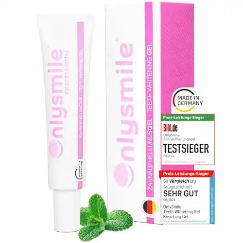 Bleaching-Gel OnlySmile für effektive Zahnaufhellung