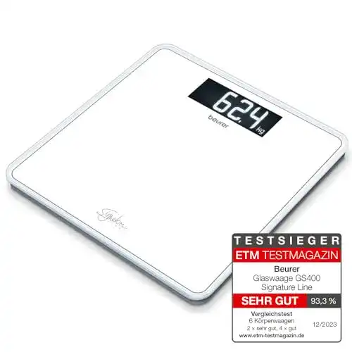 Beurer GS 400 white Personenwaage aus der Signature Line