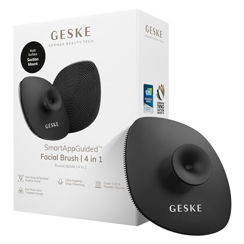 Silikon-Gesichtsbürste GESKE SmartAppGuided Facial Brush 4 in 1