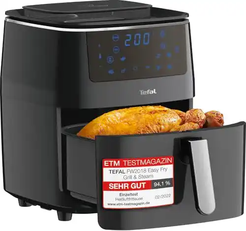 Tefal Easy Fry Grill & Steam Heißluftfritteuse 3-in-1