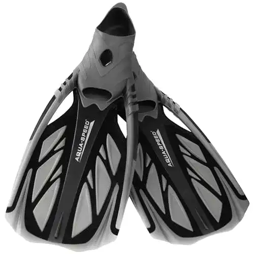 Aqua Speed INOX Unisex Schwimmflossen für Schwimmen und Tauchen