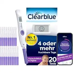 Ovulationstest Clearblue Kinderwunsch Kit mit 20 Tests