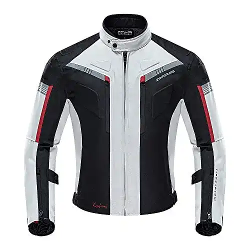 Motorradjacke für Herren von Zyxformis – Wasserdicht und Winddicht