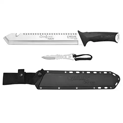 Camillus Carnivore 19818 Machete mit Scheide für Outdoor-Aktivitäten
