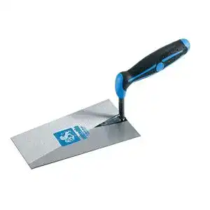 Maurerkelle Ausonia 40055 eckig 18 cm mit 2-Komponenten Gummi Griff
