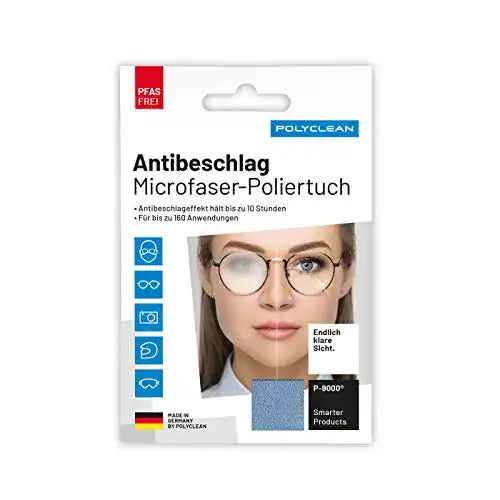 Antibeschlagtuch POLYCLEAN für Brillen – 1 Stück