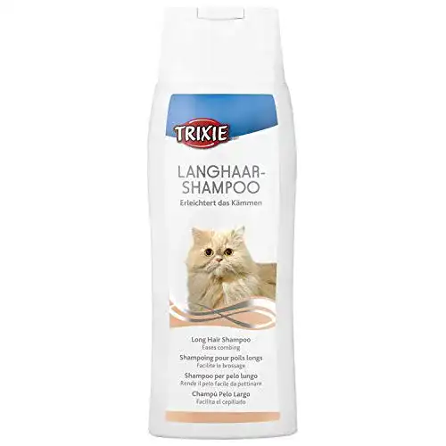 Katzenshampoo Trixie 29191 Langhaar-Shampoo für Katzen, 250 ml