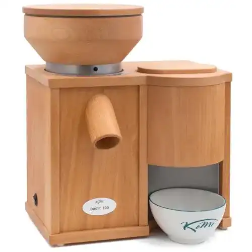 Elektrische Getreidemühle KoMo Duett 100 Kombigerät mit 360 Watt