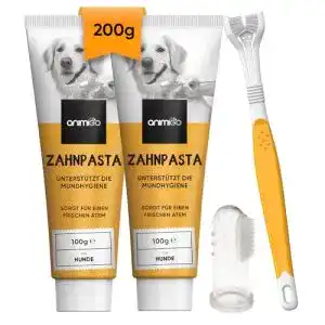 Katzenzahnpasta Animigo gegen Zahnstein und Mundgeruch 2x100g