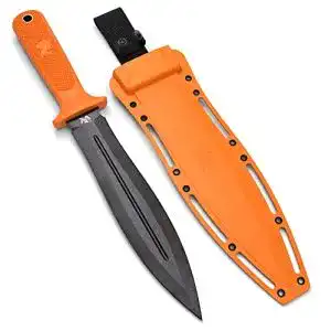 Odenwolf W-SowCatcher Jagdmesser aus D2-Stahl mit Scheide