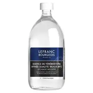 Terpentinöl Lefranc Bourgeois für Ölfarben in 1 Liter Flasche