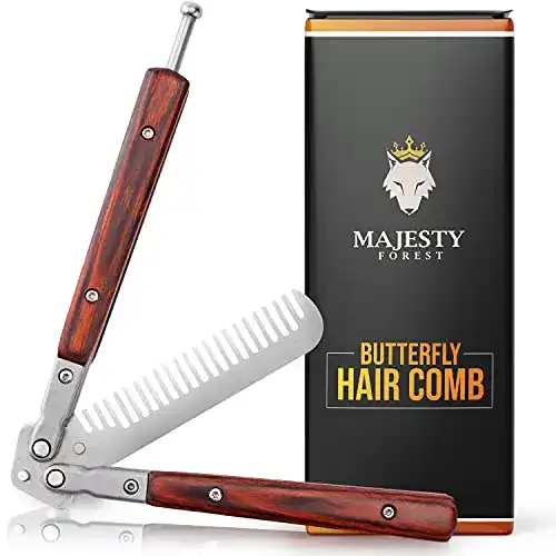 Butterfly Trainer Majesty Forest Butterfly Kamm als Haarkamm