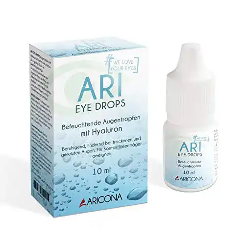 Hyaluron-Augentropfen Aricona Kontaktlinsen ARI Eye Drops 10ml