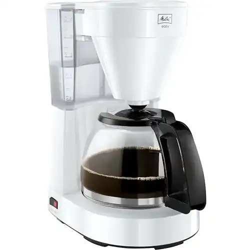 Kaffeemaschine Melitta Easy in Weiß Filterkaffeemaschine für den Alltag