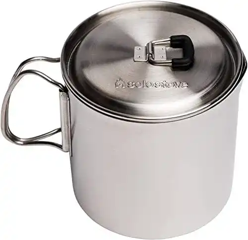 Camping Kochtopf Solo Stove 900 ml für Outdoor-Aktivitäten