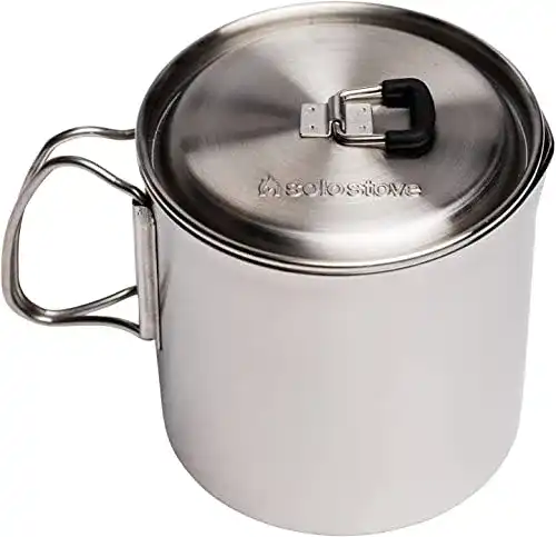 Camping Kochtopf Solo Stove 900 ml für Outdoor-Aktivitäten