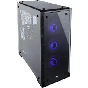 Corsair Crystal 570X RGB PC-Gehäuse, Mid-Tower ATX mit Glas-Seiten