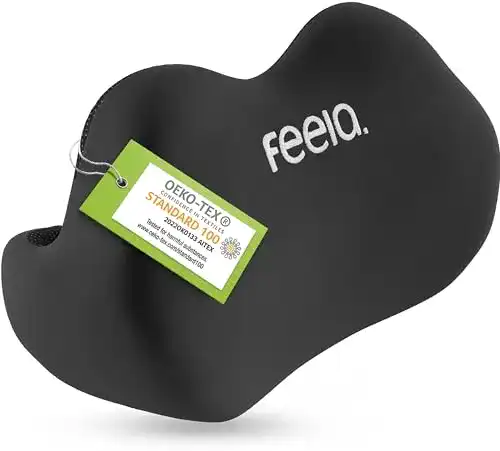 Ergonomisches Rückenkissen für Bürostuhl – Lendenkissen von feela.