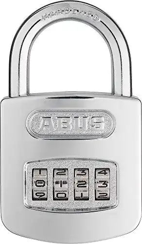 Abus Zahlenschloss 160/50 – Vorhängeschloss mit Zahlencode