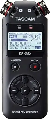 Tascam DR-05X Handy Recorder – Tragbarer Audio-Recorder mit USB2.0